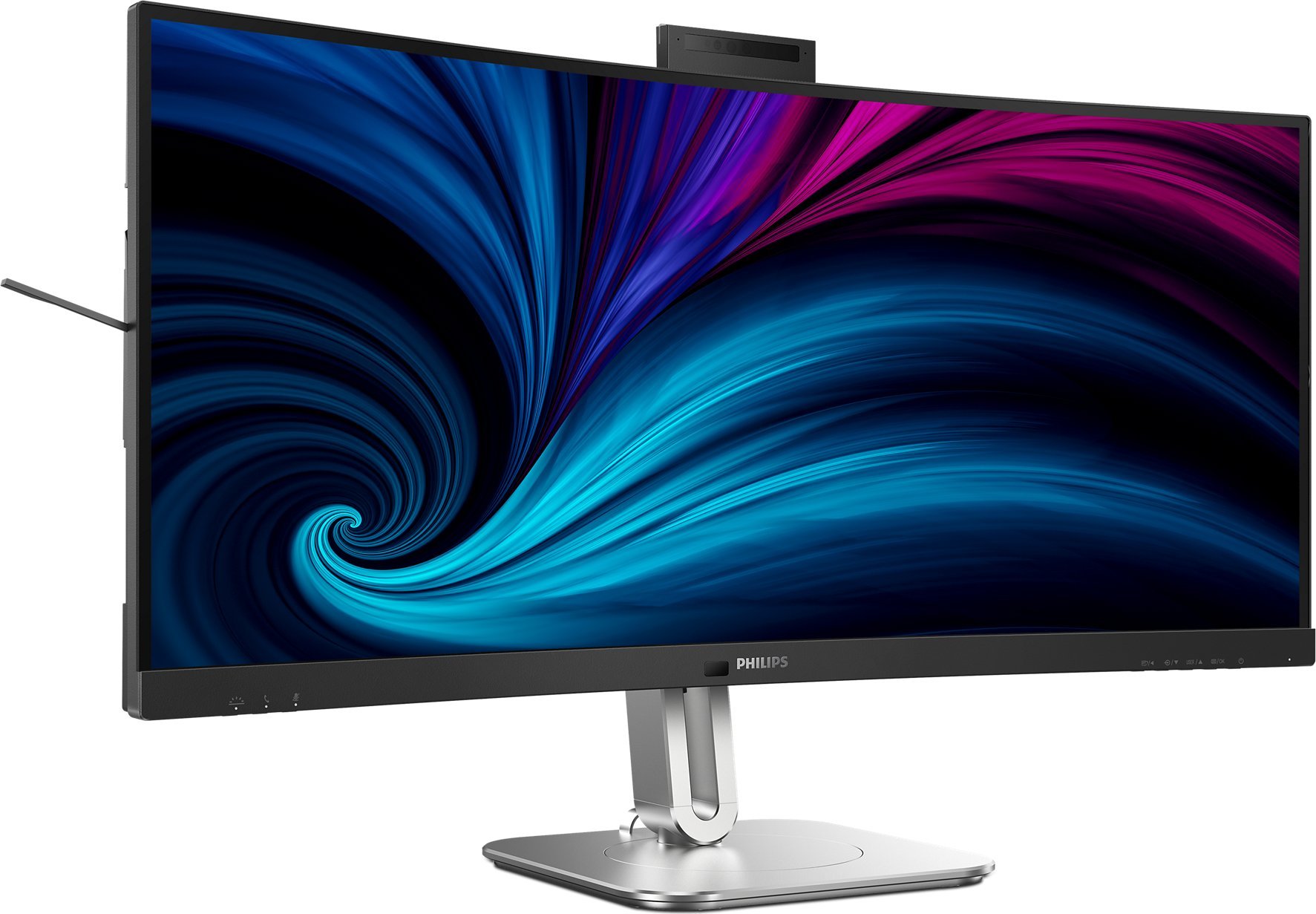 Monitor Philips 6000 Series 34B2U6603CH, 34", WQHD 3440 x 1440, i hirtë