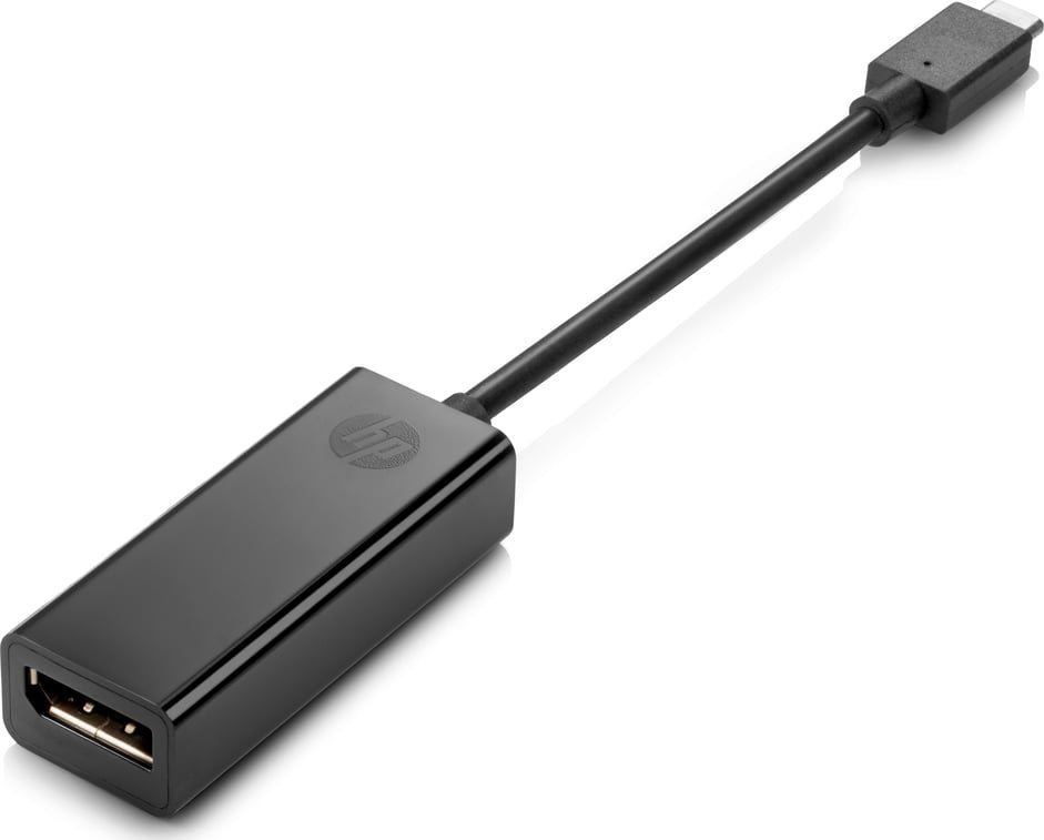 Adapter USB-C në DisplayPort HP, i zi