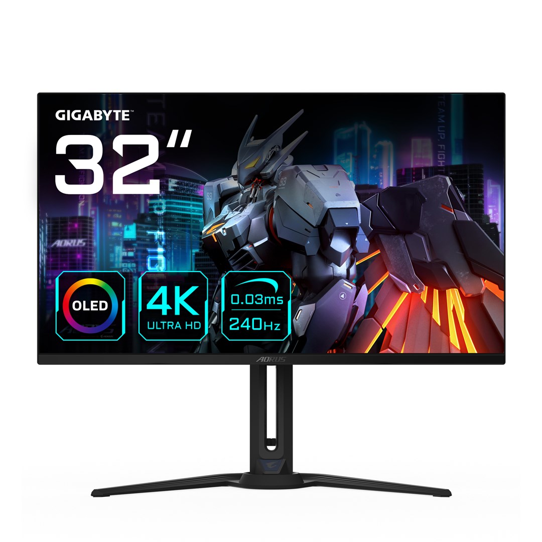 Monitor GIGABYTE AORUS FO32U2, 31.5", 3840 x 2160, 240 Hz, i zi