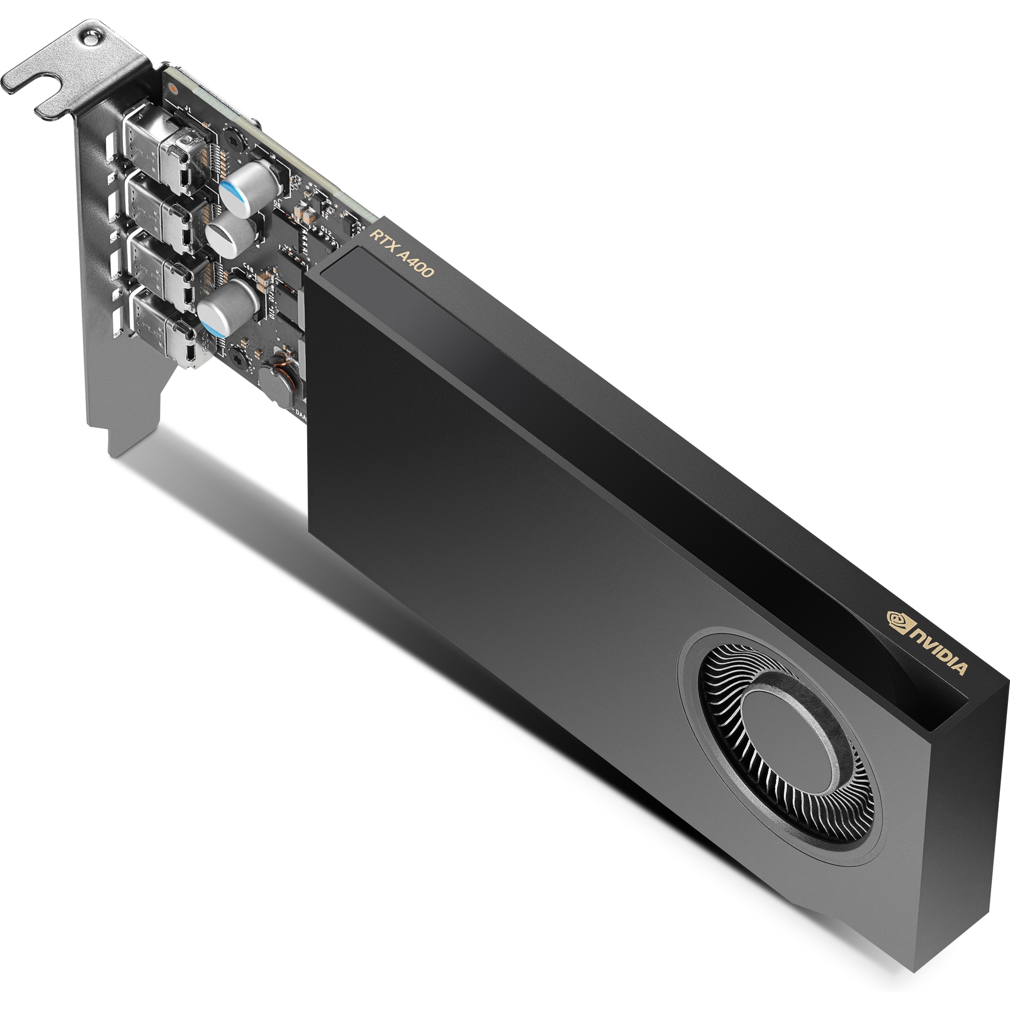 Kartë grafike HP NVIDIA RTX A400, 4GB GDDR6, 4x Mini DisplayPort, e zezë