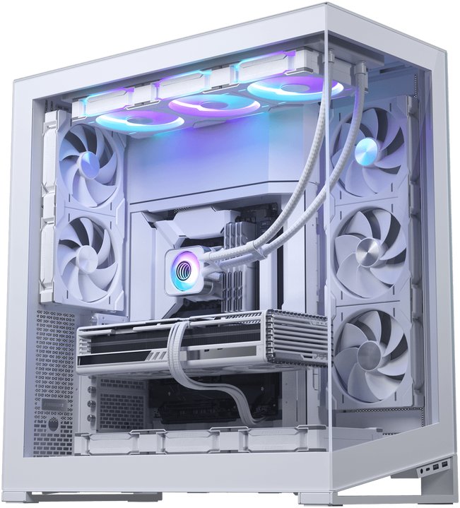 Ftohës AIO CPU Phanteks Glacier One D30 X2 420mm, RGB, i bardhë