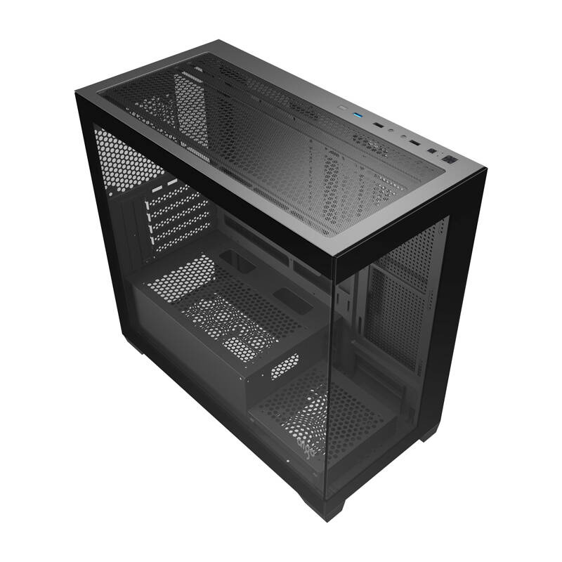 Kuti kompjuteri Darkflash C218M, ATX, xham i temperuar, e zezë