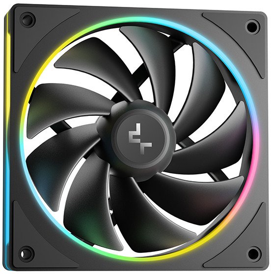Sistem ftohës uji Deepcool LM240, 240mm, RGB, i zi