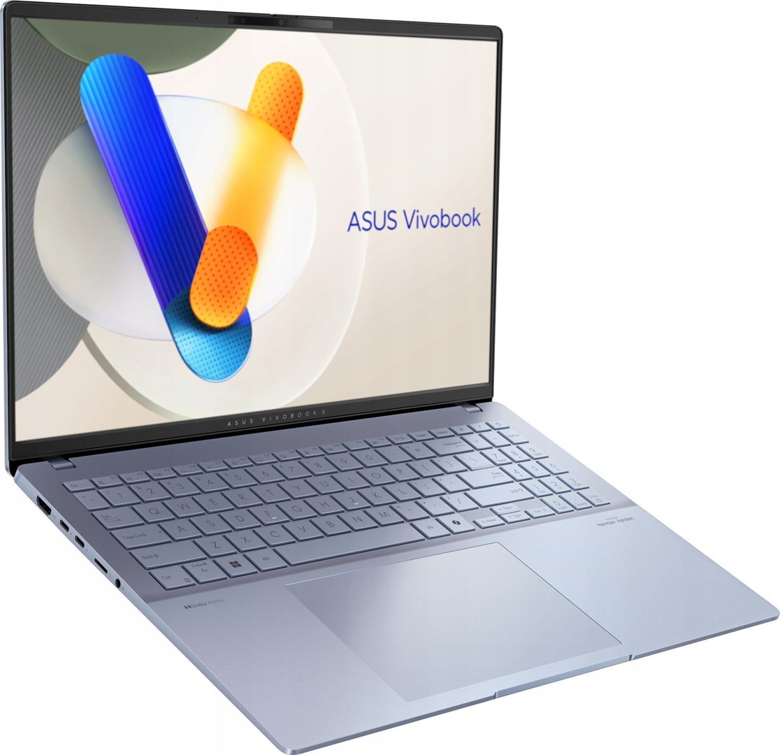 Laptop ASUS Vivobook S, 16", Intel 125H, 16 GB RAM, 1 TB SSD, i kaltër