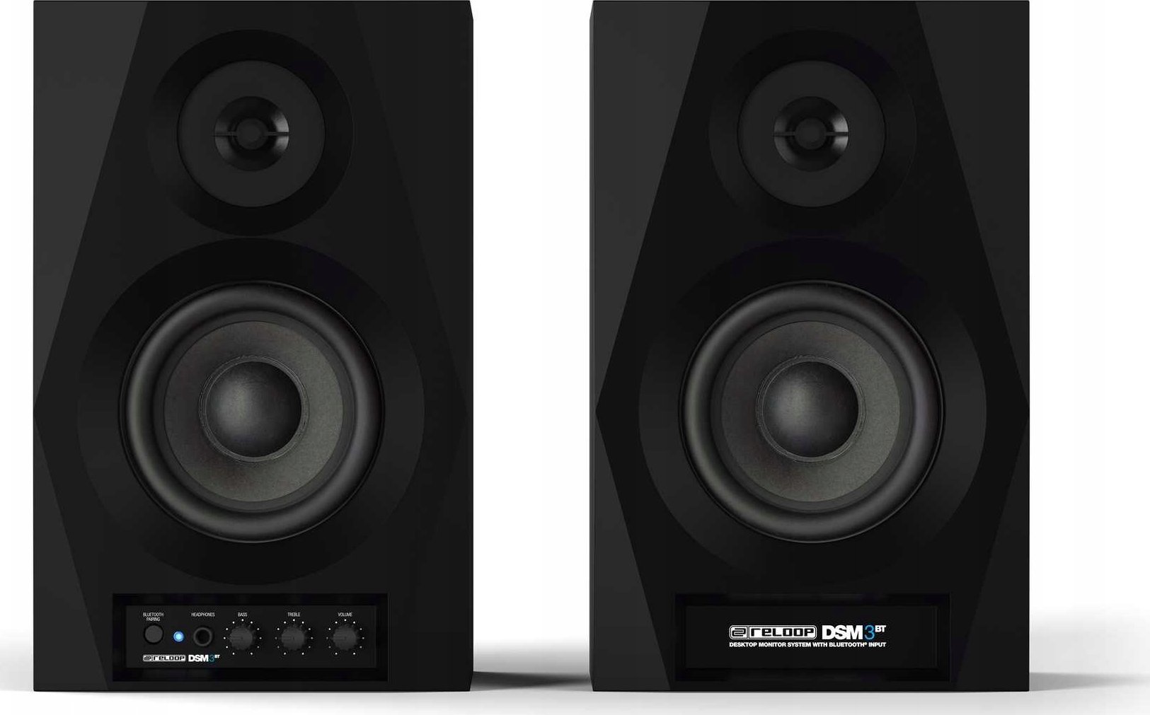 Altoparlantë Reloop DSM-3-BT, me Bluetooth, të zi