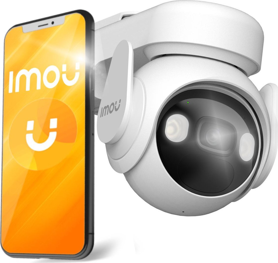 Wi-Fi камера за сигурност IMOU Ipiece-K9EP-3T0WE, 2K, IP66, полнечка батерија