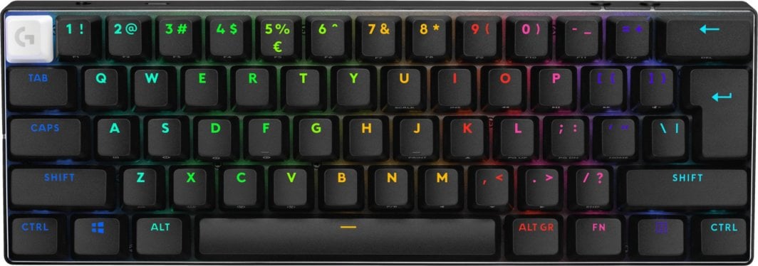 Tastierë Logitech Pro X 60 Lightspeed GX Brown, e zezë