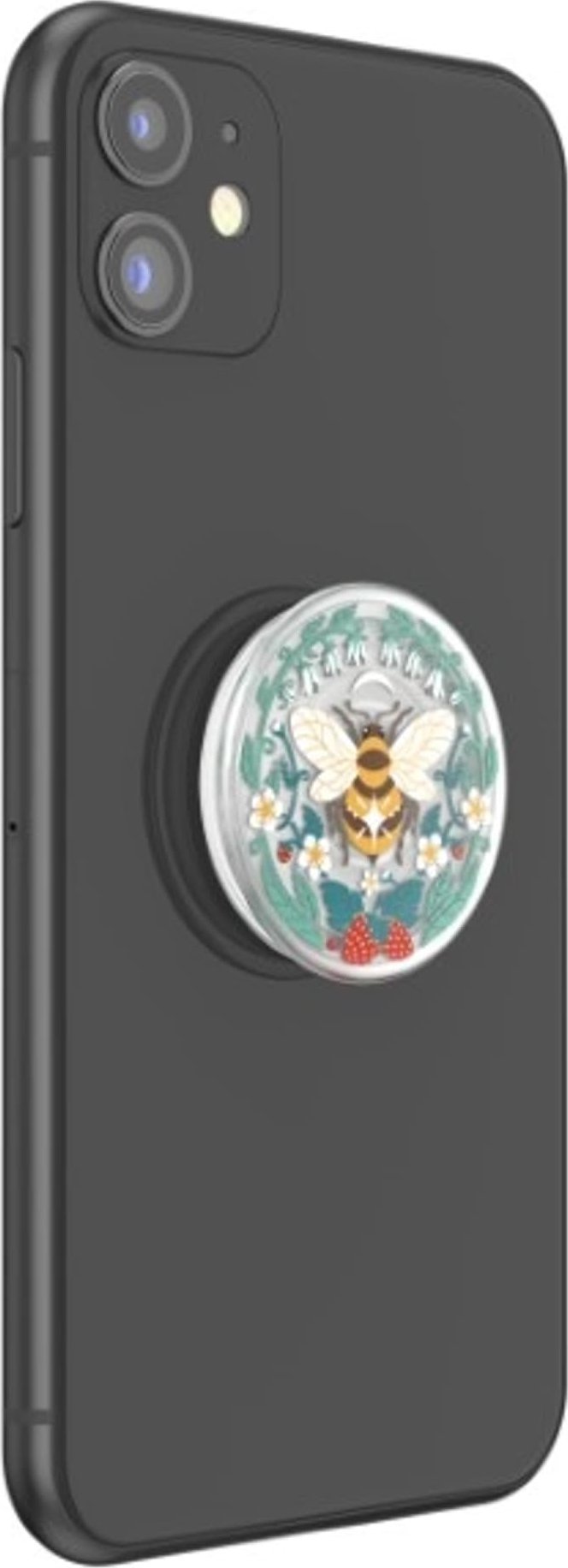 Pop Socket PlantCore Translucent Bee Boho, ngjitës, gjysmë transparent