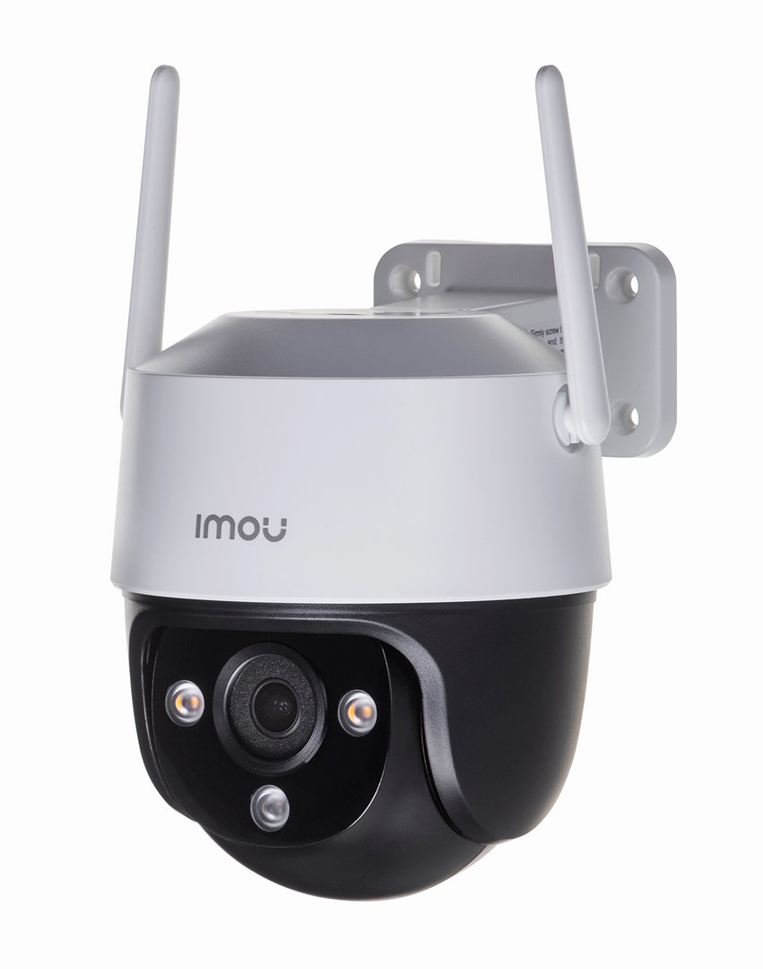 Kamerë sigurie Dahua Cruiser SE+ 1080p, 2 MP, 1920 x 1080, me mikrofon të integruar, me detektim të lëvizjes, e bardhë