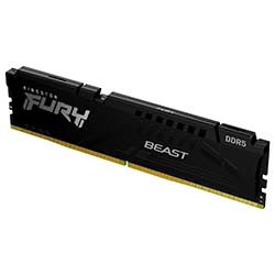Memorie RAM Kingston FURY Beast, 16GB DDR5, 5200MT/s, DIMM, e zezë