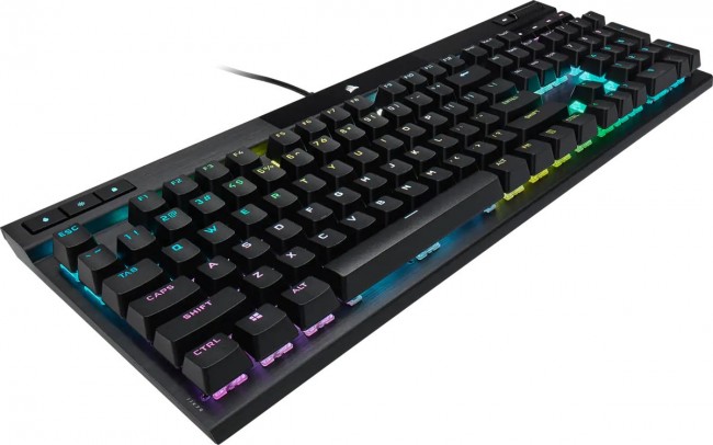 Tastierë Corsair K70 RGB PRO, Corsair OPX, USB, i zi