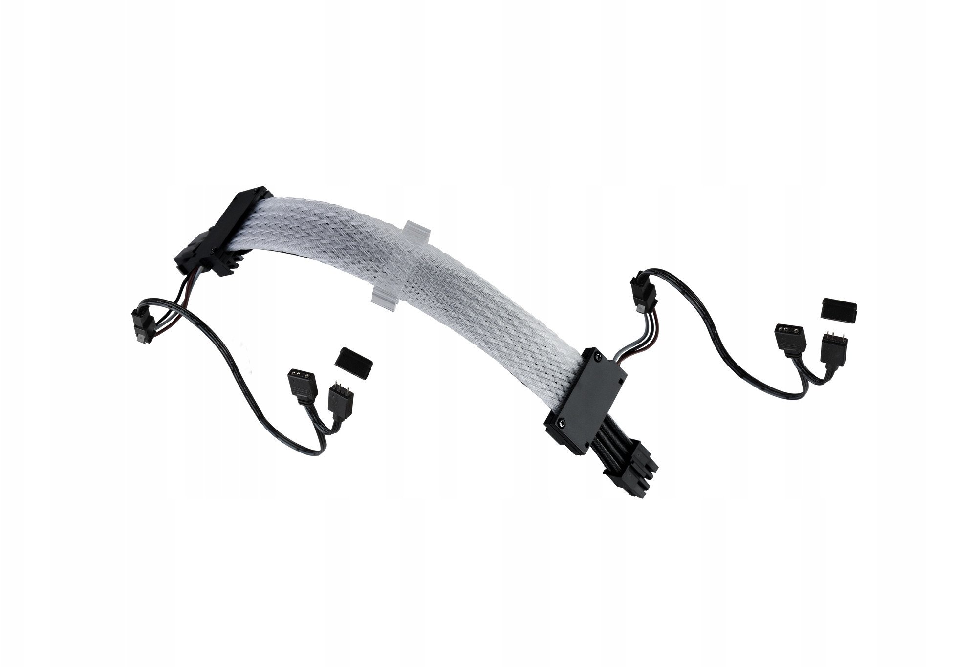 Кабел продолжувач RGB Gelid Astra, 8 pin, RGB осветлување, црна