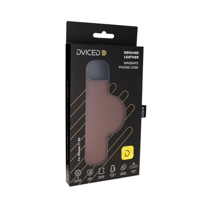 Dviced Leather MagSafe iPhone Air Case, Brown