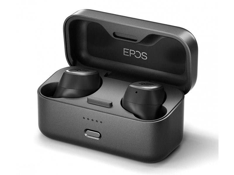 Kufje wireless EPOS By Sennheiser GTW 270 Hybrid, In-Ear, USB-C/Bluetooth, e zezë
