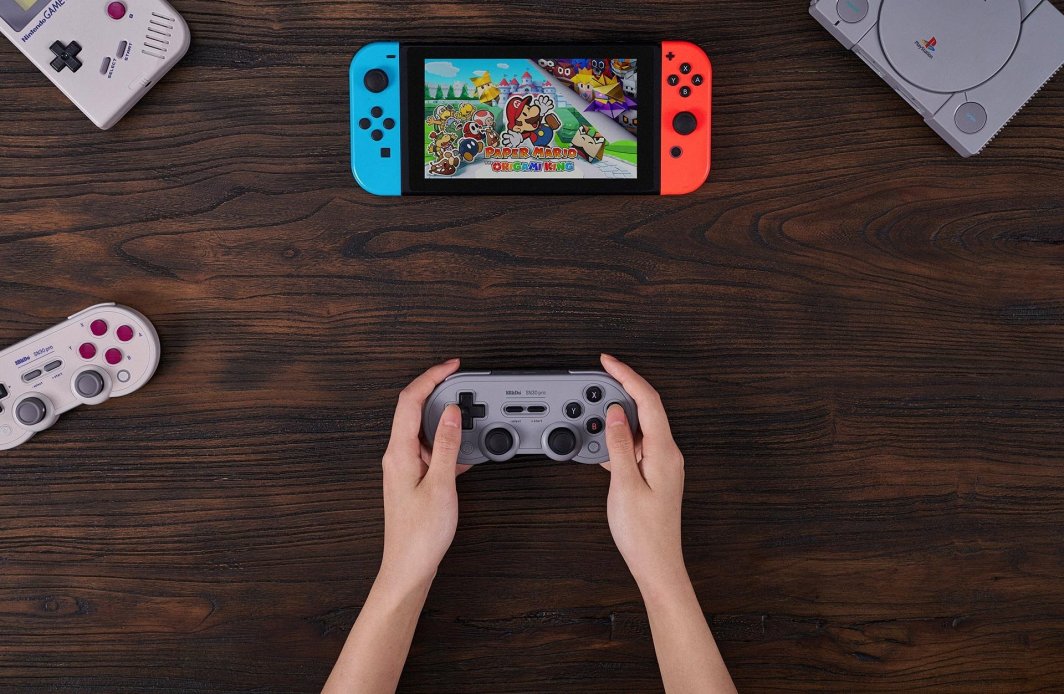 Kontroller 8BitDo SN30 Pro, wireless, i hirtë