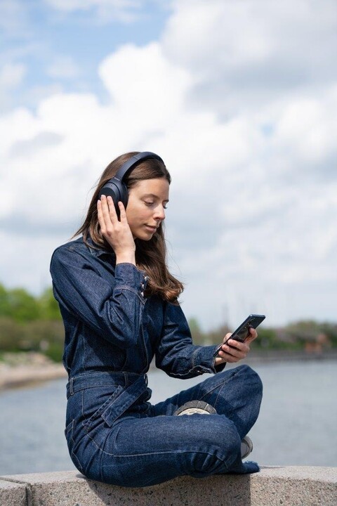 Kufje Sony WH-1000XM4, model 2020, të kaltra