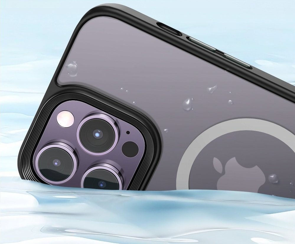 Mbulesë magnetike Mcdodo për iPhone 14 Plus, MagSafe, e zezë