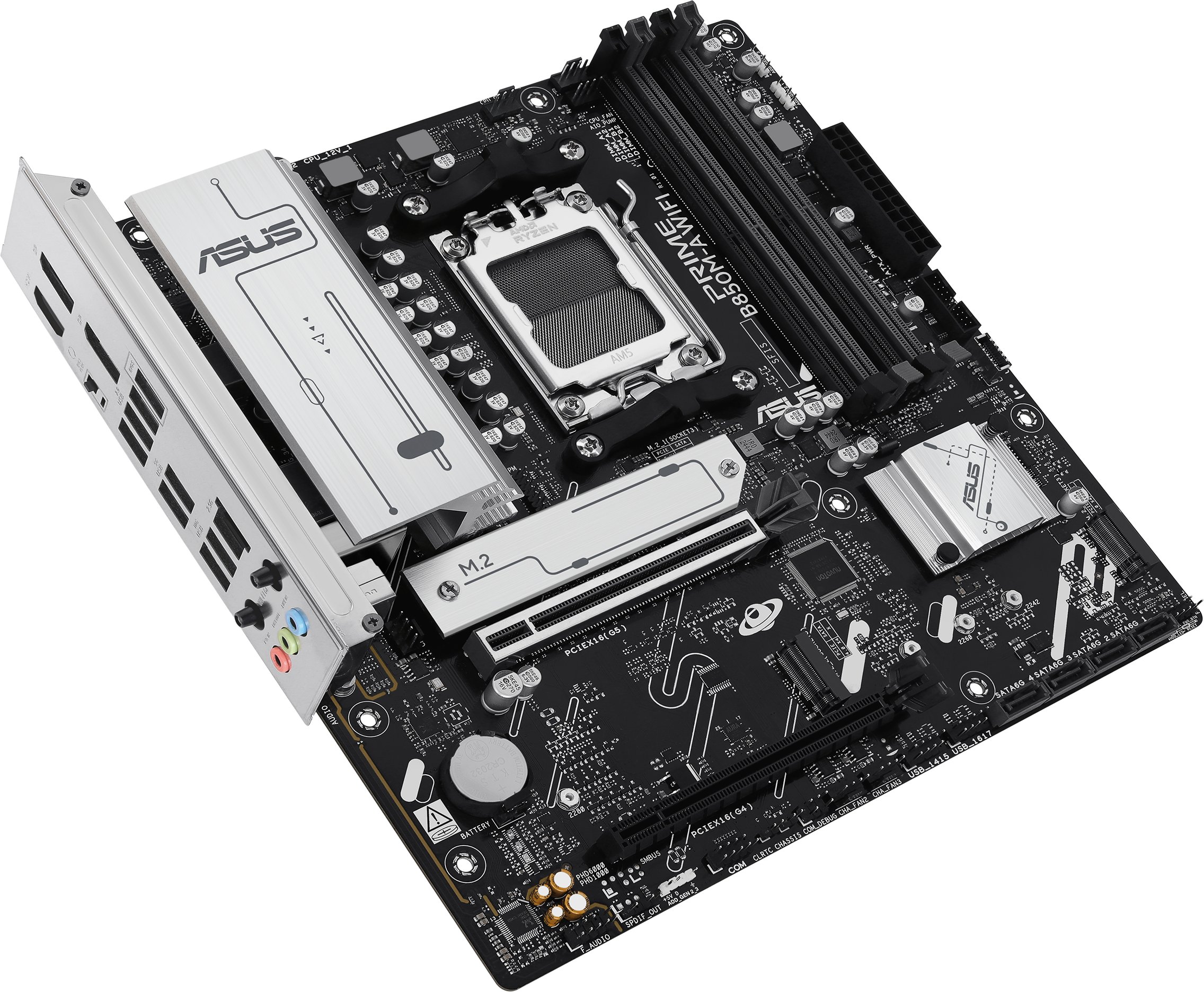 Pllakë amë ASUS PRIME B850M A WIFI, AMD B850, Socket AM5, Micro ATX