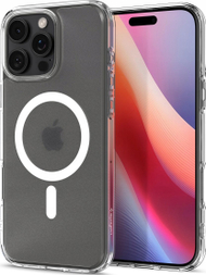 Mbulesë telefoni Spigen Ultra Hybrid MagSafe, për iPhone 16 Pro, transparente