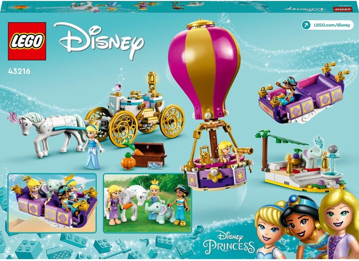 Set LEGO® I Disney princess 43216 Magical trip with princesses, 320 pjesë