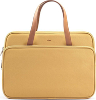 Çantë laptopi Jcpal Milan Briefcase, për MacBook 13/14", rezistente ndaj ujit, mustard