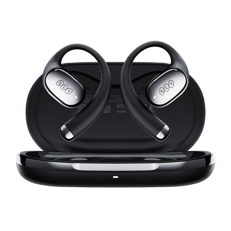 Kufje sportive QCY Crossky R70, open ear, Bluetooth, të zeza
