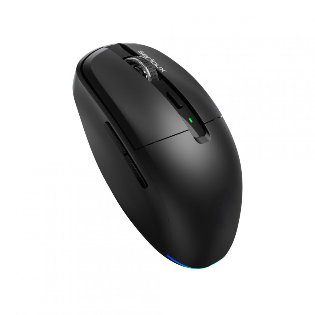 Mouse wireless SERIOUS SRXM AFL225, Bluetooth 2.4G, DPI 1600, i zi