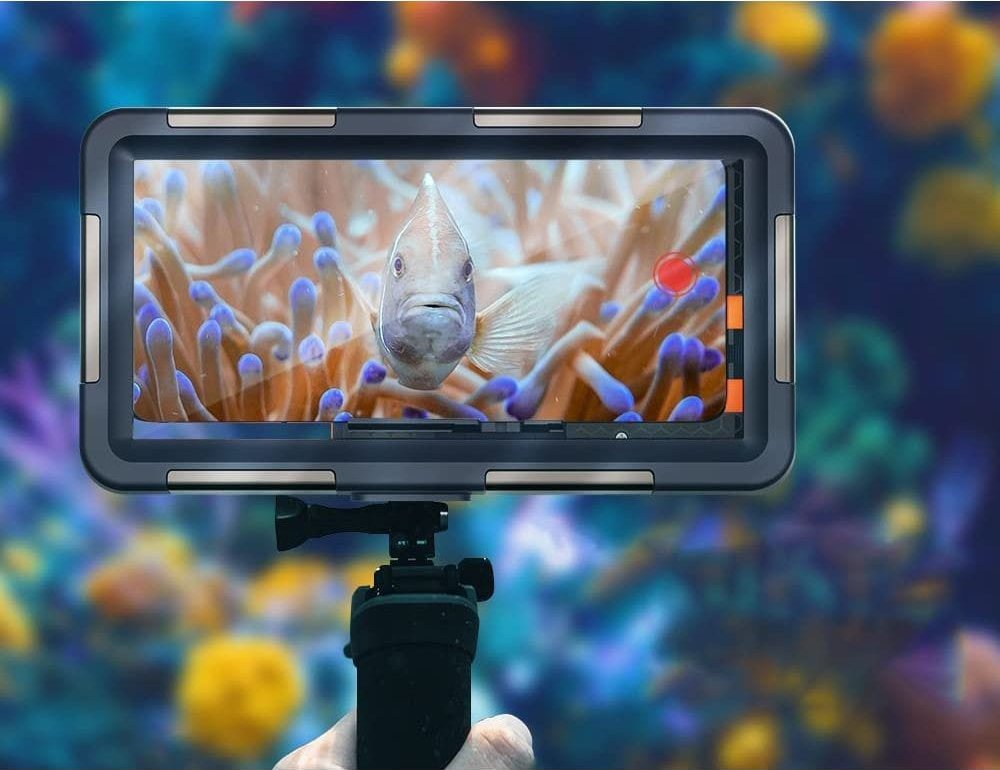 Këllëf uji Tech-Protect IPX8 Universal, për telefona 4.7-6.7", i zi