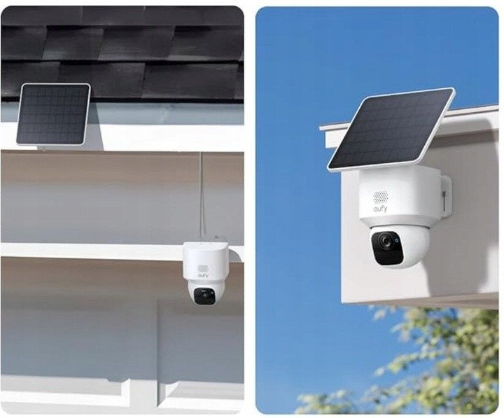 Kamerë sigurie Eufy Security SoloCam E30, 2K, panel diellor, e bardhë
