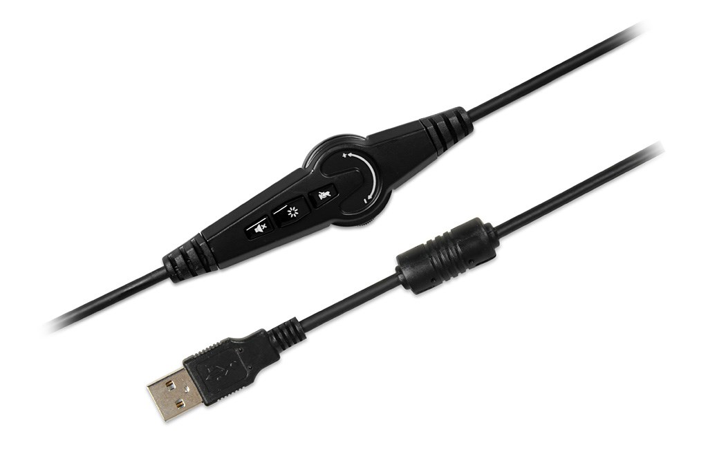 Kufje iBOX X10 GAMING HEADPHONES, me kabllo, të zeza