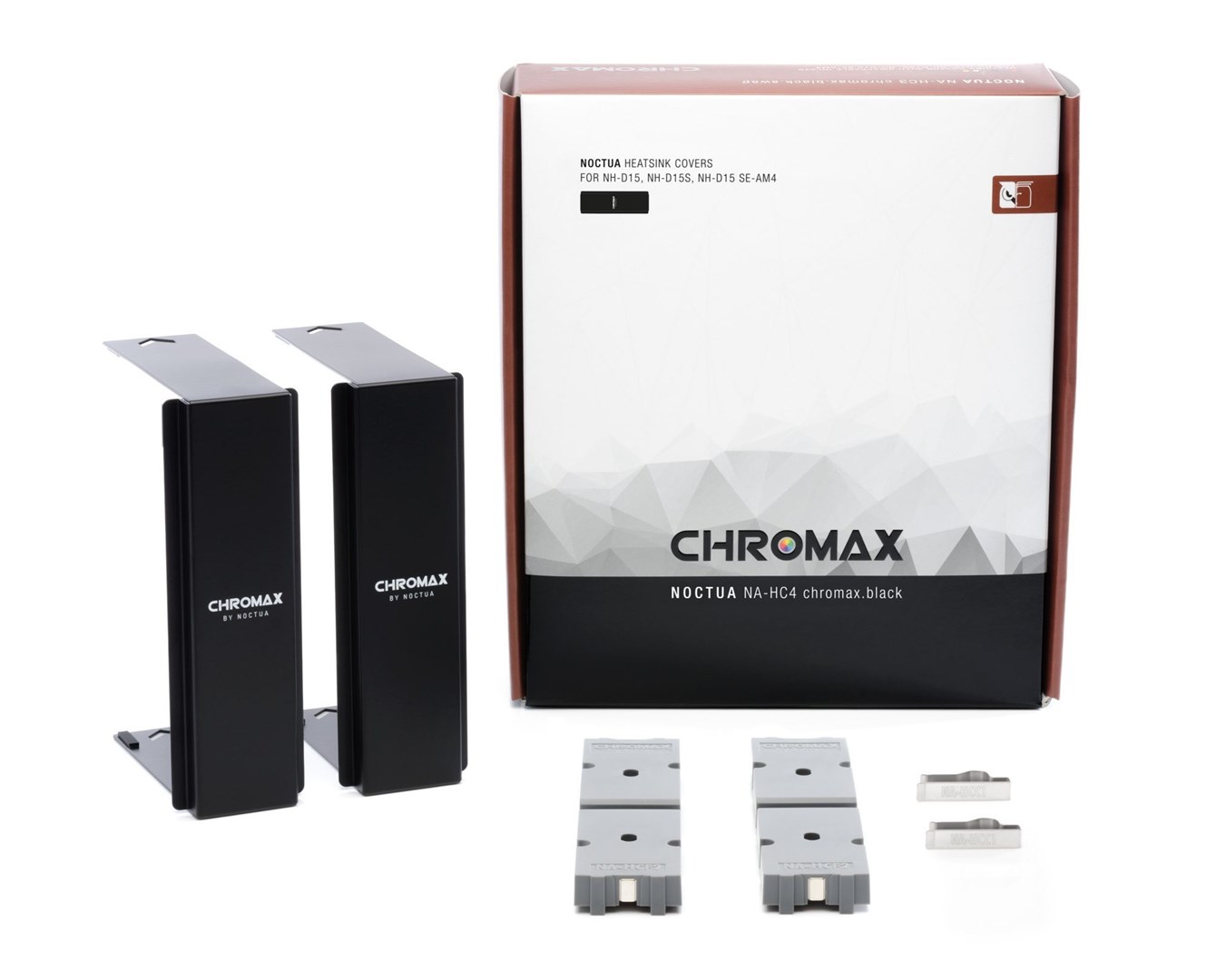 Mbulesa heatsink Noctua NA-HC4, set për NH-D15 NH-D15S, e zezë