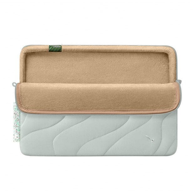 Mbështjellëse laptopi Tomtoc Terra A27, 16", material i ricikluar, ngjyra Lakeshore