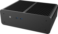 Kutia kompjuterike Akasa Euler MX Plus, Mini ITX, pa ventilator, e zezë