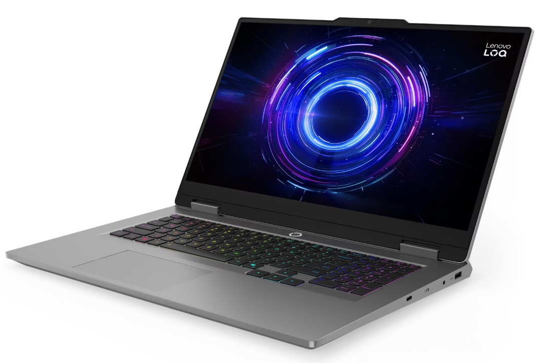 Laptop Lenovo LOQ 17IRX10, 17.3", Intel Core i7-13700HX, 16GB RAM, 1TB SSD, NVIDIA GeForce RTX 5060, i hirtë