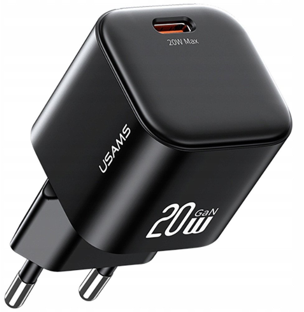 Karikues muri Usams JO Series CC260, 20W USB C, me kabllo 1m USB C USB C, i bardhë