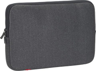 Çantë laptopi RivaCase 5124 Slipcase Antishock, 13.3-14", rezistente ndaj goditjeve, gri e errët
