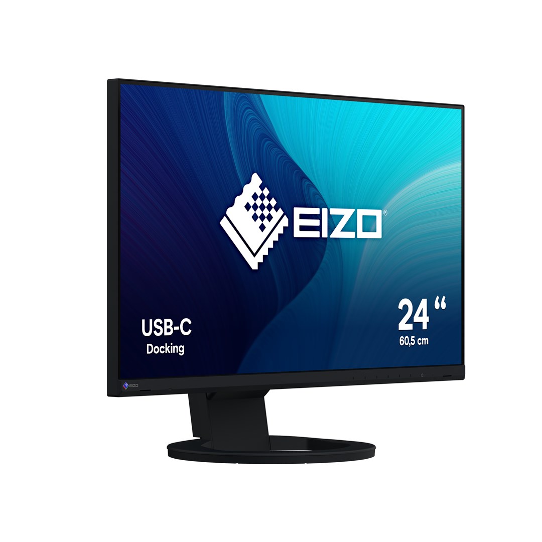 Monitor EIZO FlexScan EV2480-BK, 23.8", 1920 x 1080, Full HD, 60 Hz, i zi