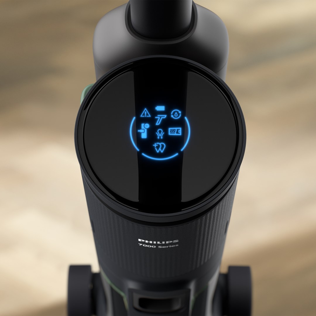Fshesë me korrent Philips AquaTrio Cordless 7000 Series XW7263/11, pa kabllo, 3 në 1, gri