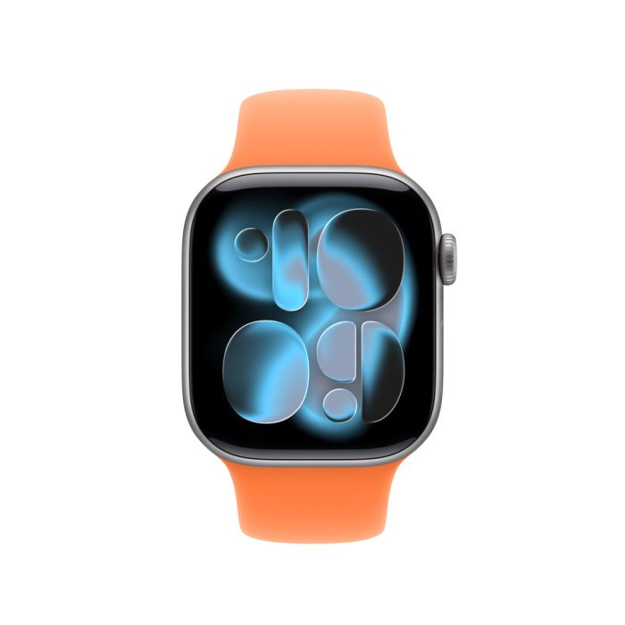 Apple Watch 42mm Sport Band, Clementine - S/M (SEASONAL) 3