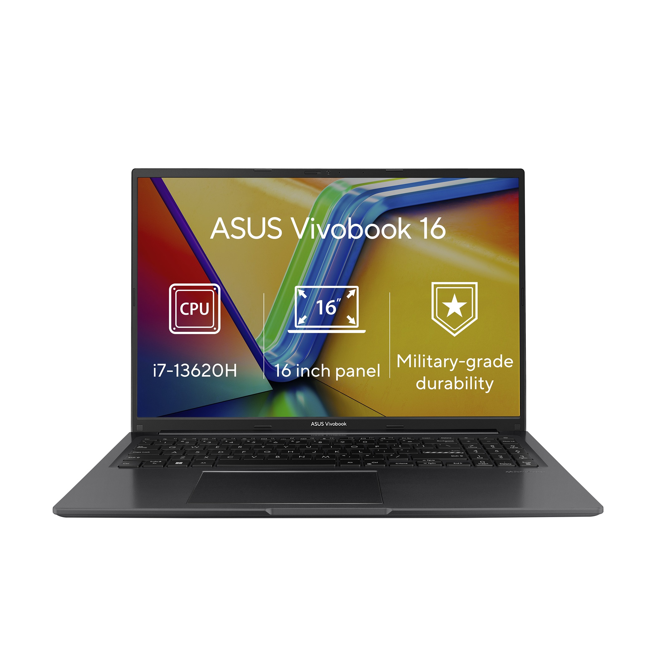 Laptop ASUS Vivobook 16 (X1605), 16", Intel Core i7-13620H, 16GB RAM, 1TB SSD, i zi
