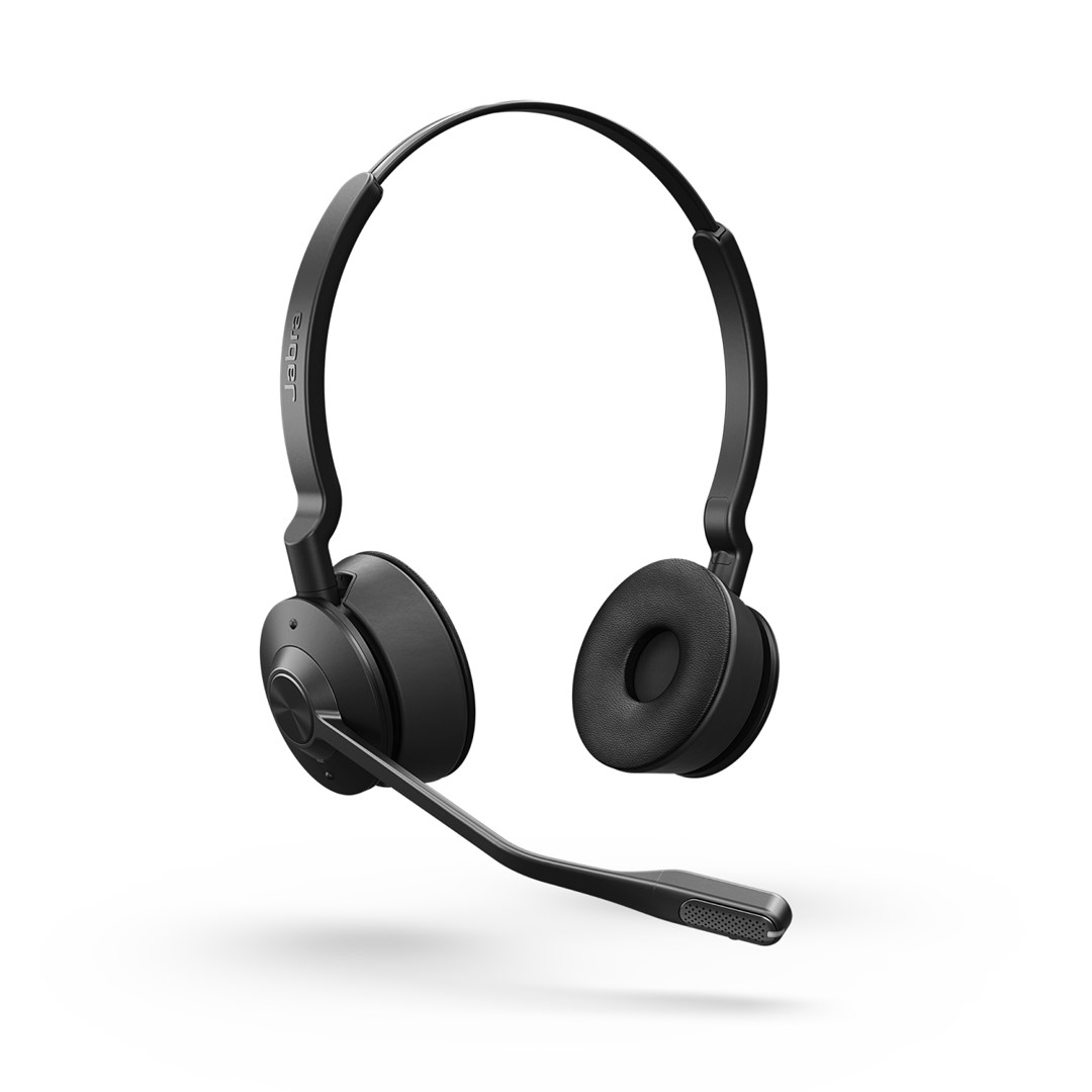 Kufje Jabra Engage 65 Stereo, Wireless, DECT, të zeza