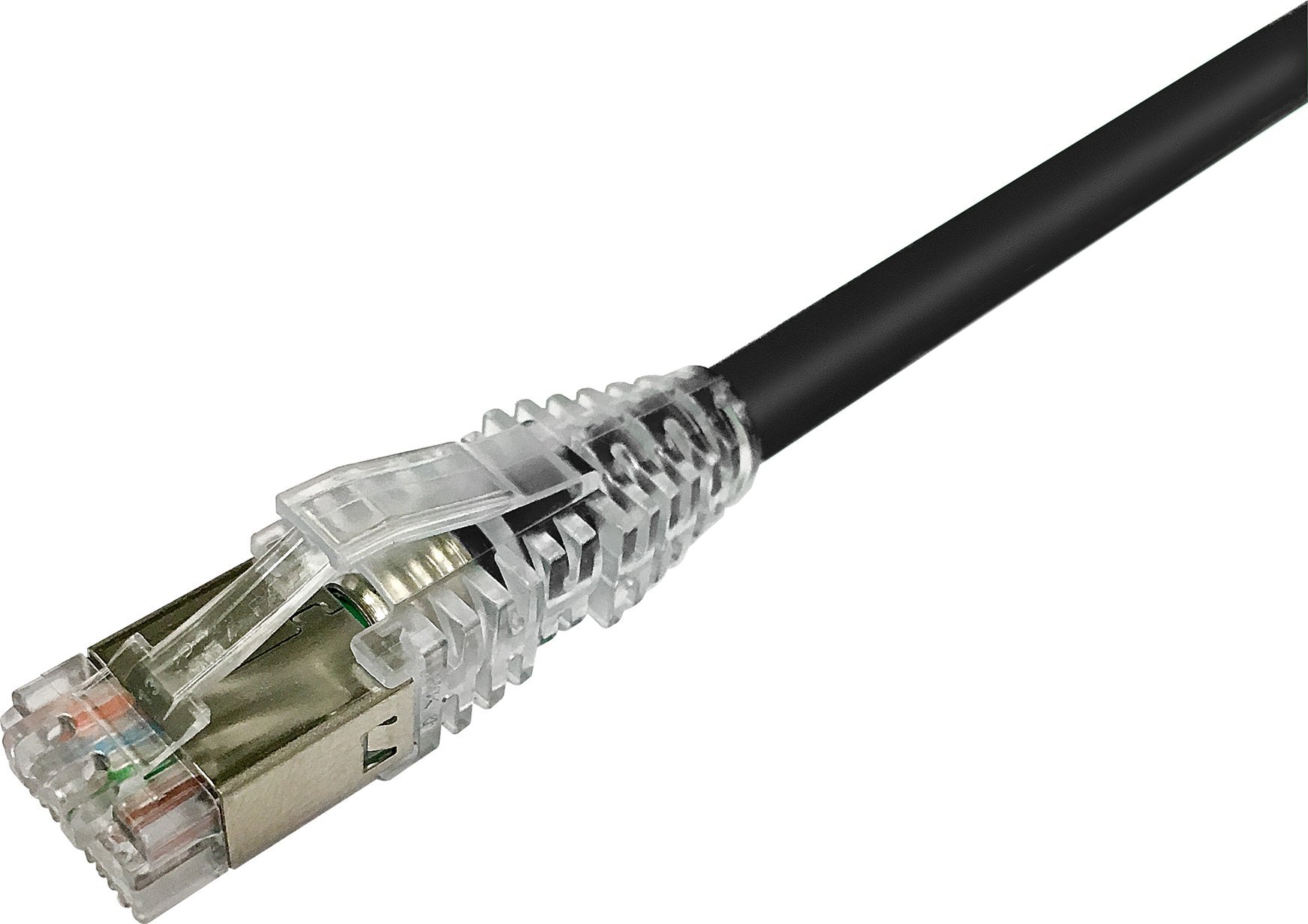 Kabllo rrjeti ēlo Patch Cable Cat.6a S/FTP, 13m, e zezë