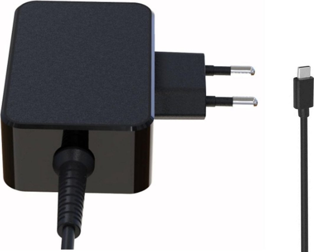 Полнач за телефон CoreParts MBXUSBC-AC0027, AC адаптер, за мобилни уреди, црн