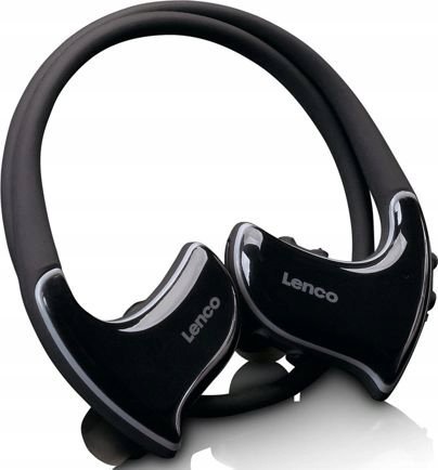 Kuﬁje Bluetooth Lenco BTX-750BK, sportive in ear, stereo, të zeza