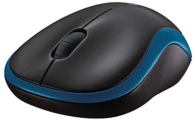 Maus pa kabllo Logitech M185, i kaltër