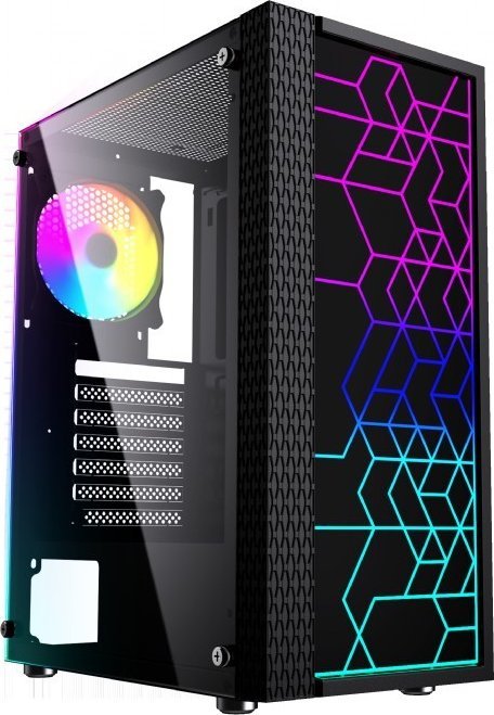 Kasë Gembird Fornax 2500 RGB, Midi Tower