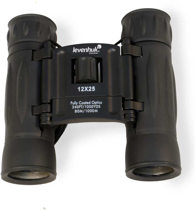 [OUTLET] Dylbi Levenhuk Atom 12x25, të zeza