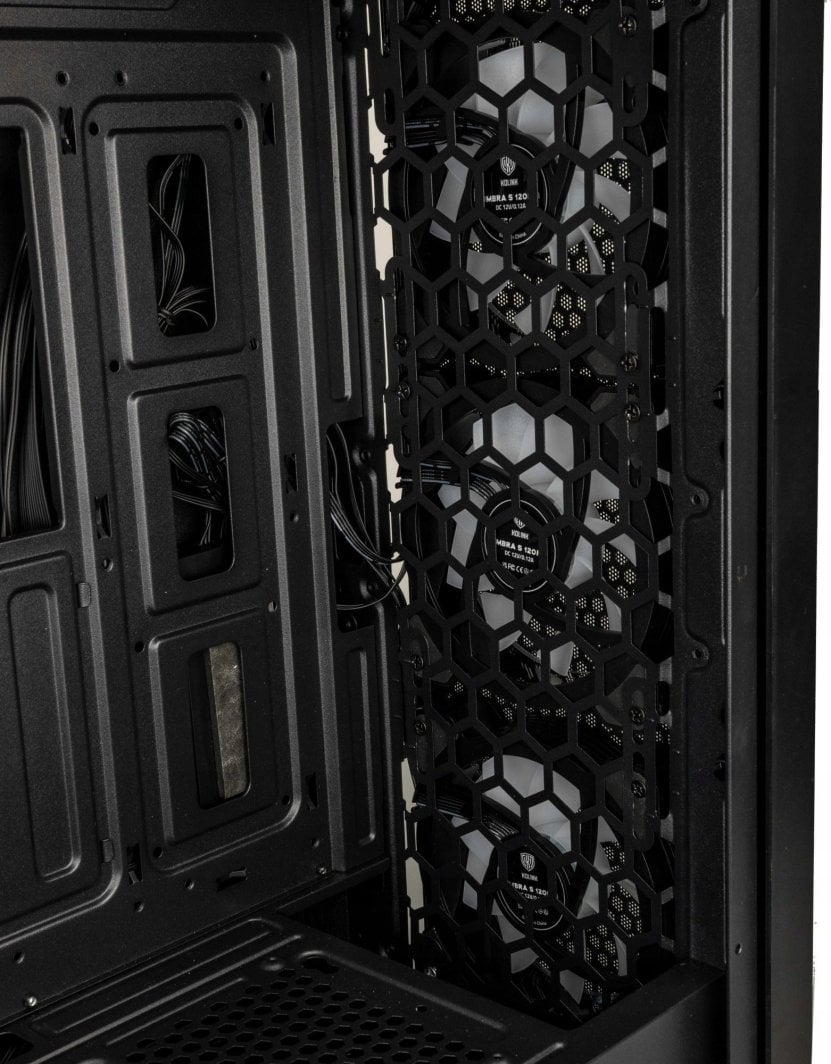 Kasë Kolink Kolink Observatory Duo ARGB Midi-Tower, e zezë, Midi Tower