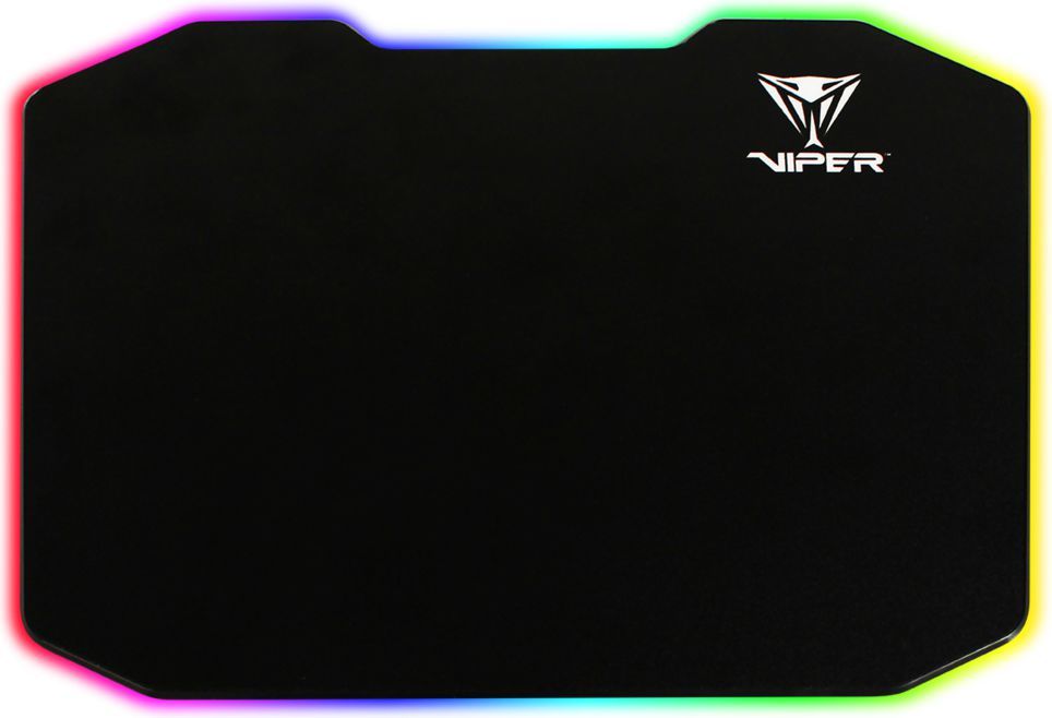Mauspad Patriot Viper RGB, M, i zi