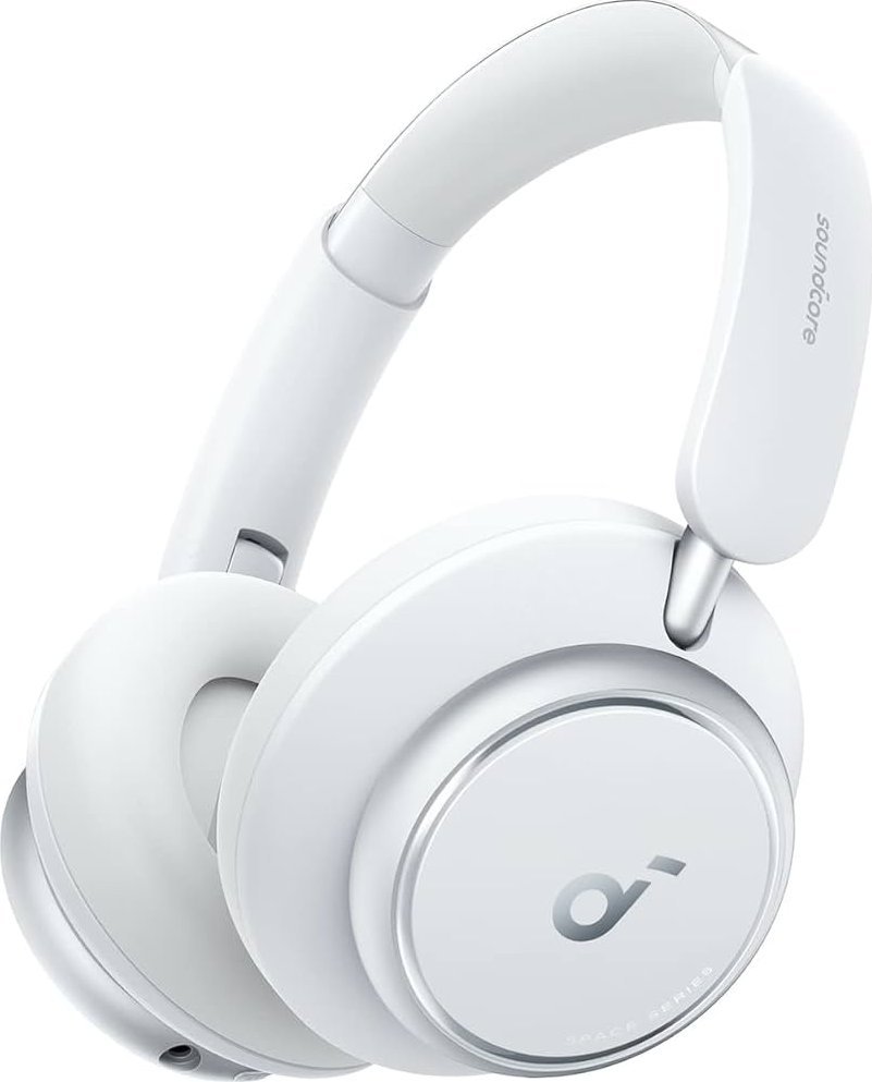 Kufje over ear Anker Soundcore Space Q45, ANC, wireless, të bardha